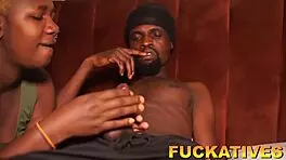 bbc made her squirt hard in doggy after pussy lick