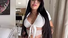 brazilian babe compilation of creampie pussy and mouth cumshots