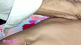 Girlfriend teases dick on pussy with furious fingering
