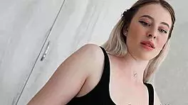 Step milf huge tits begs fuck me hard now monster cock creampie!