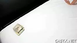 wicked young amateur teases in interview before hardcore doggystyle pounding