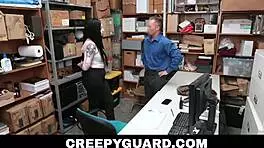 curvy thief amilia onyx stripped fucked bent over by lp officer