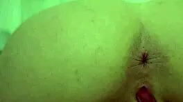 struggling to swallow huge cock but takes it all in tight pussy