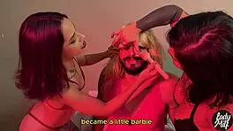 professor becomes my sissy with friend's help