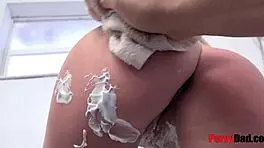 daddy fantasy turns wild as mickey tyler fingers her horny petite pussy to orgasm