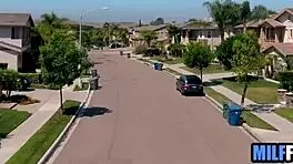 Oiled milf gets freely used and massaged hard by dominant stud on Valentine's