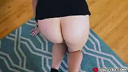 God, Peyton Robbie craves pounding that huge monster cock deep inside