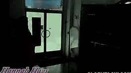 hannah hays petite teen devours bbc at gloryhole