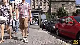 Hunt4k Seduces Pretty Czech Teen 18+ For Cash Blowjob