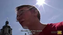 Hunt4k Seduces Pretty Czech Teen 18+ For Cash Blowjob