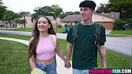 young cutie teases with big cock fun