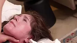 rough 4k pounding slams slut's tight pink pussy with sloppy domination