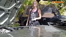 blonde bimbo gets banged hard by nasty pawn dude in reality pov