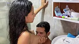 guy pounds lonely boss pussy from behind doggystyle