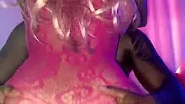 i was jerking off when sexy neighbor burst in for wild fuck her boyfriend skips