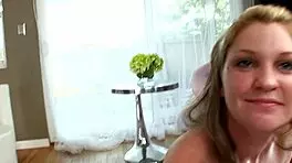 Dani Lane Swallows Monster Cock in Debut POV Blowjob!