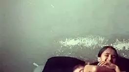 step daddy's hands explore pretty young girl's body in sensual full video tease