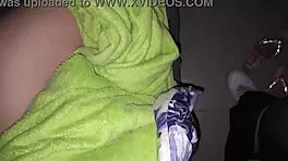 Latina Stepmom Teases in Bedroom Lingerie