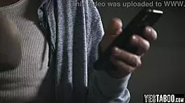 petite ebony bares big ass for ex boyfriend pounding