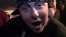 brunette teen pussy hammered in intense standing fuck