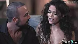 Victoria Voxx shares big black cock with bisexual husband threesome