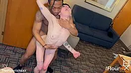 magenta lexx rides bbc cowgirl while trying tiktoks