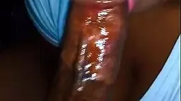 BIG BREASTED babe delivers SLOPPY wet blowjob slurping MONSTER cock pov style