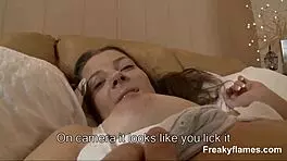 Overwhelmed by teen's wild anal cumshot rush