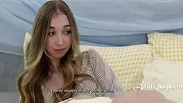 Boyfriend pops my cherry with sneaky cowgirl grinding ride