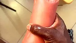 BIG BLACK COCK DESTROYS WHITE PUSSY WITH TOY PENETRATION FULL CLIP