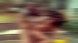 check out two petite brazilians sharing and handling huge cock