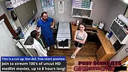 Serena Morgan aces her soccer star physical checkup