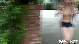 dirty barely legal 18+ teen seduces with hardcore pov blowjob and pussy pounding