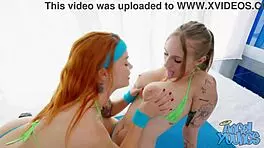 Yoga Workout Sparks Intimate Fun with Angel Young and Sinatra Monroe