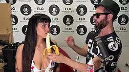 Hey Gaia, why sneak into that spicy podcast room for hot fun?