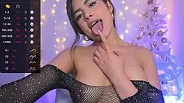 Colombian cutie moans big with small tits and bubble butt