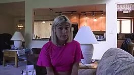 Babysitter Lilith Grace Deepthroats Seth Brogan Rides Creampie Juicy Pussy