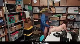 Thief Teen Punished with Rough Fuck After Caught Stealing