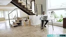 Kenzie Madison SCREAMS In Pleasure As Monster Cock Pounds Her Big Tits And Ass