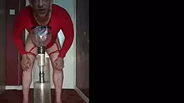 Bisexual Crossdresser Mark Begs Public Piss Humiliation Fuck