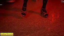 cute indian girl bends for friend's massive cock in romantic hardcore doggystyle!