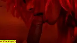 cute indian girl bends for friend's massive cock in romantic hardcore doggystyle!