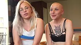 selvaggia and ivy lick pussies fingering to wild orgasms together