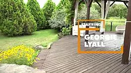 Blonde milf georgie lyall pleasures cock with big natural tits pov