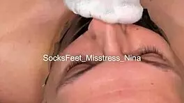 Would You Cum Watching Her Dirty Sock Handjob Full Vid?