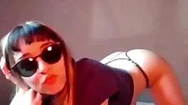 Bonneyuwu Petite Latina Shoves Marbles in Tight Wet Pussy on Bed Amateurs