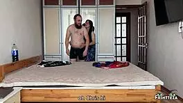 brunette babe rides cock wildly in taboo pregnant cowgirl frenzy