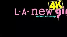 Hey check out this lovely blonde showing off her figure on sofa