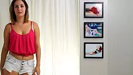 Facialized Amateur Teen Craves Rough Sex Auditions