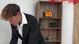 dreaming of my sexy secretary? watch her take that monster cock deep!